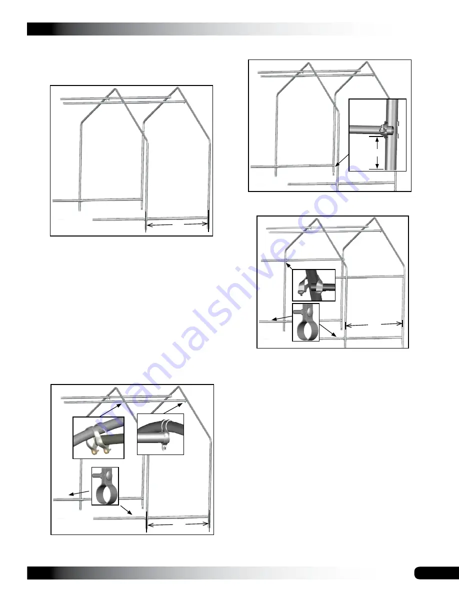 ClearSpan Solarguard House Style Assembly Manual Download Page 9