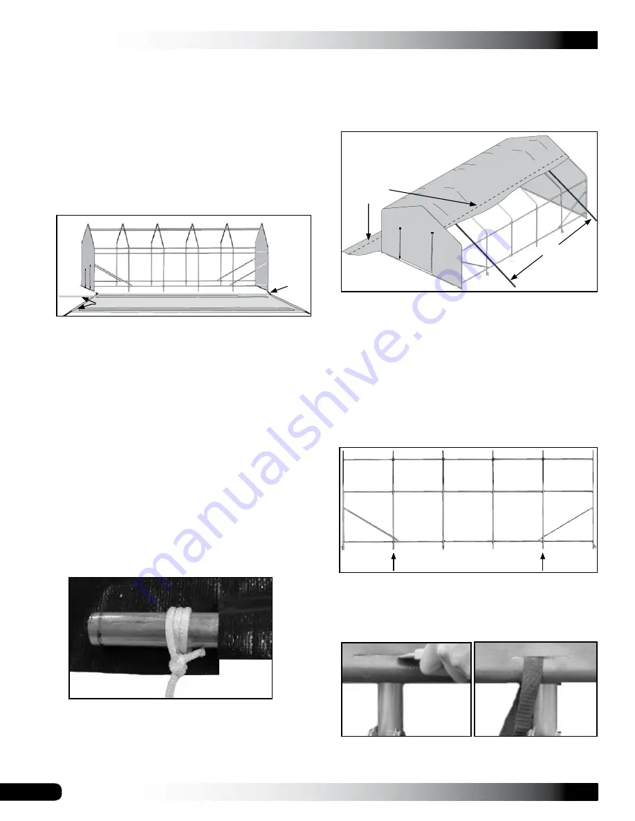 ClearSpan Solarguard House Style Assembly Manual Download Page 14