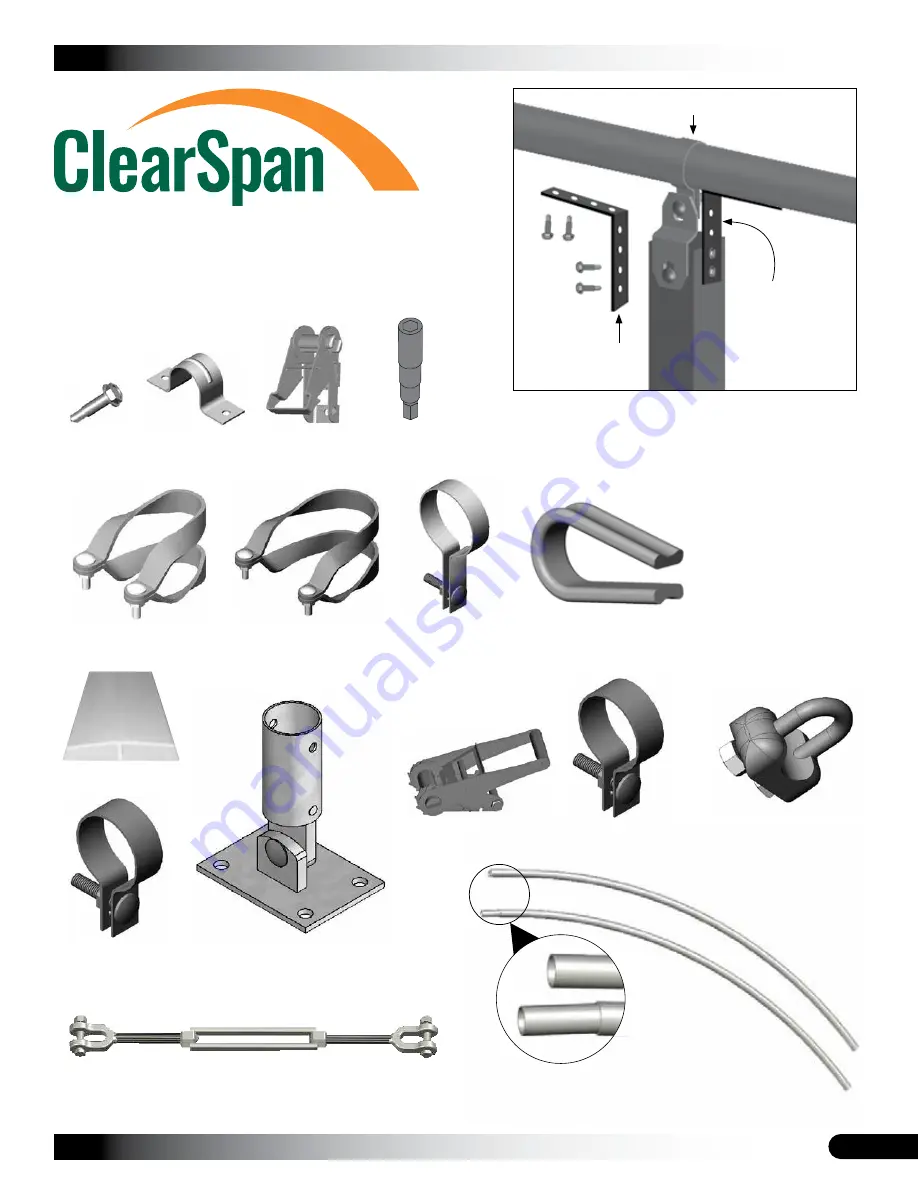 ClearSpan Storage Master Solarguard Building Assembly Manual Download Page 5