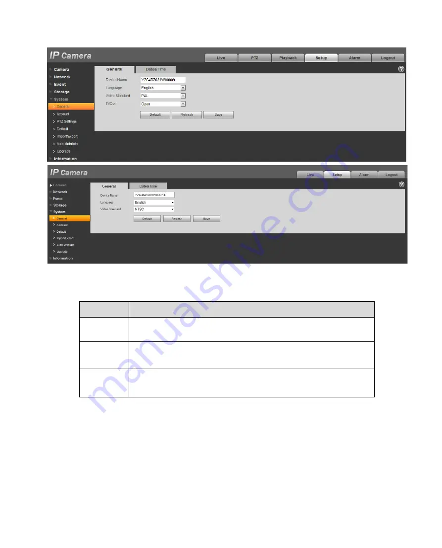 ClearView IP-93A Operation Manual Download Page 98