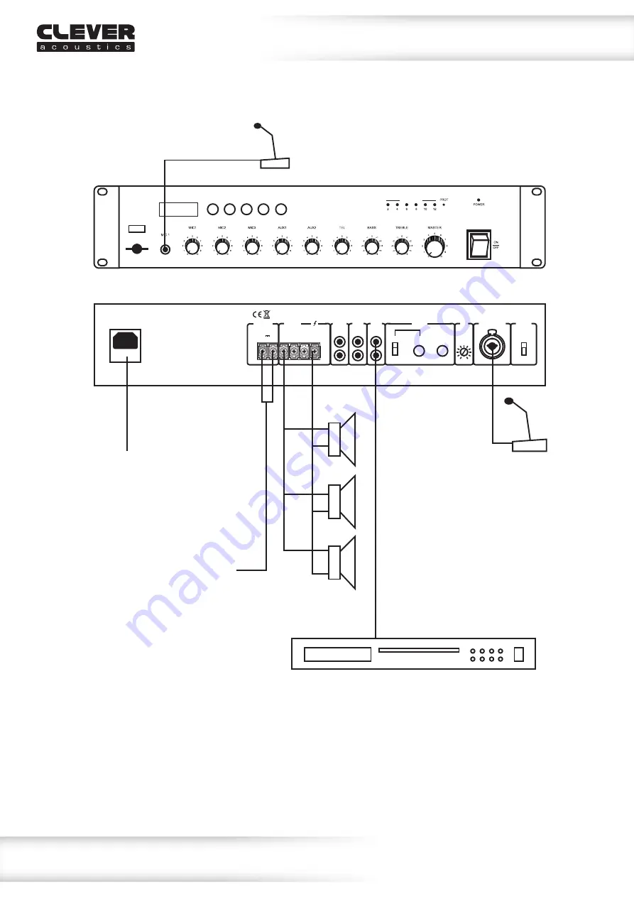 Clever Acoustics CRAM14 User Manual Download Page 8