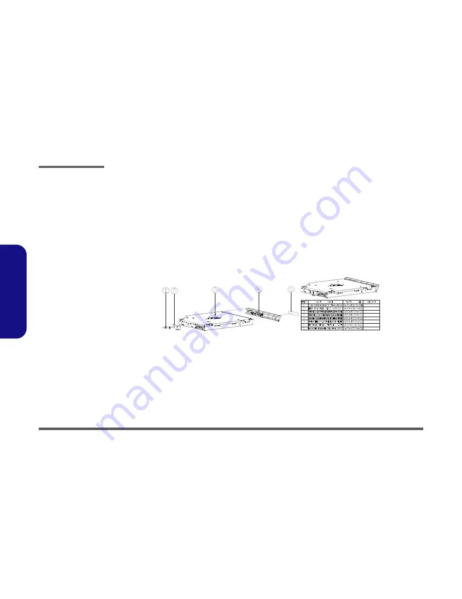 Clevo P150EM Service Manual Download Page 54