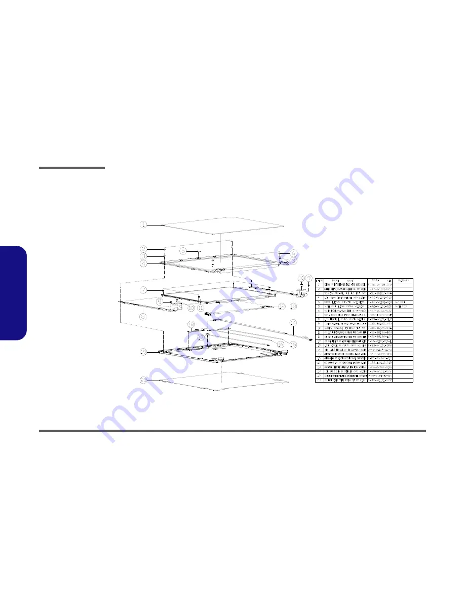 Clevo w110er Service Manual Download Page 48