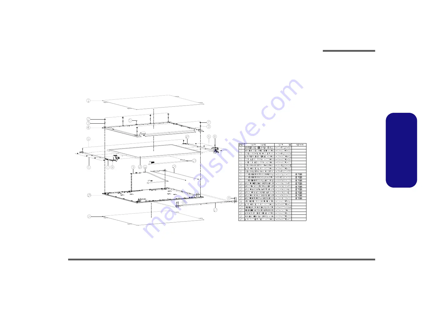 Clevo W270BUQ Series Service Manual Download Page 42