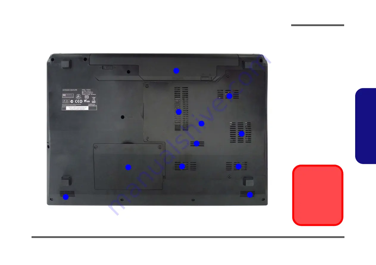 Clevo W270CZQ Service Manual Download Page 18