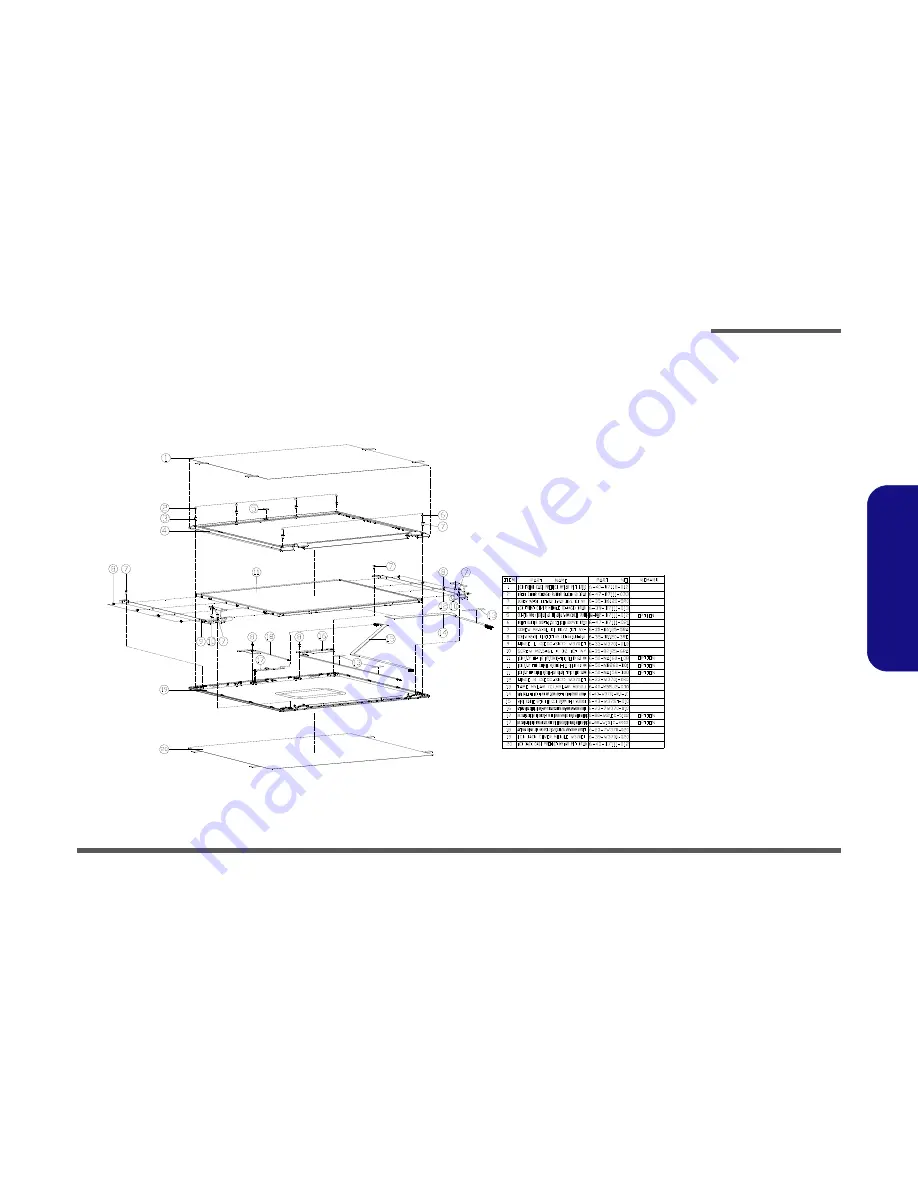 Clevo W370ST Service Manual Download Page 45