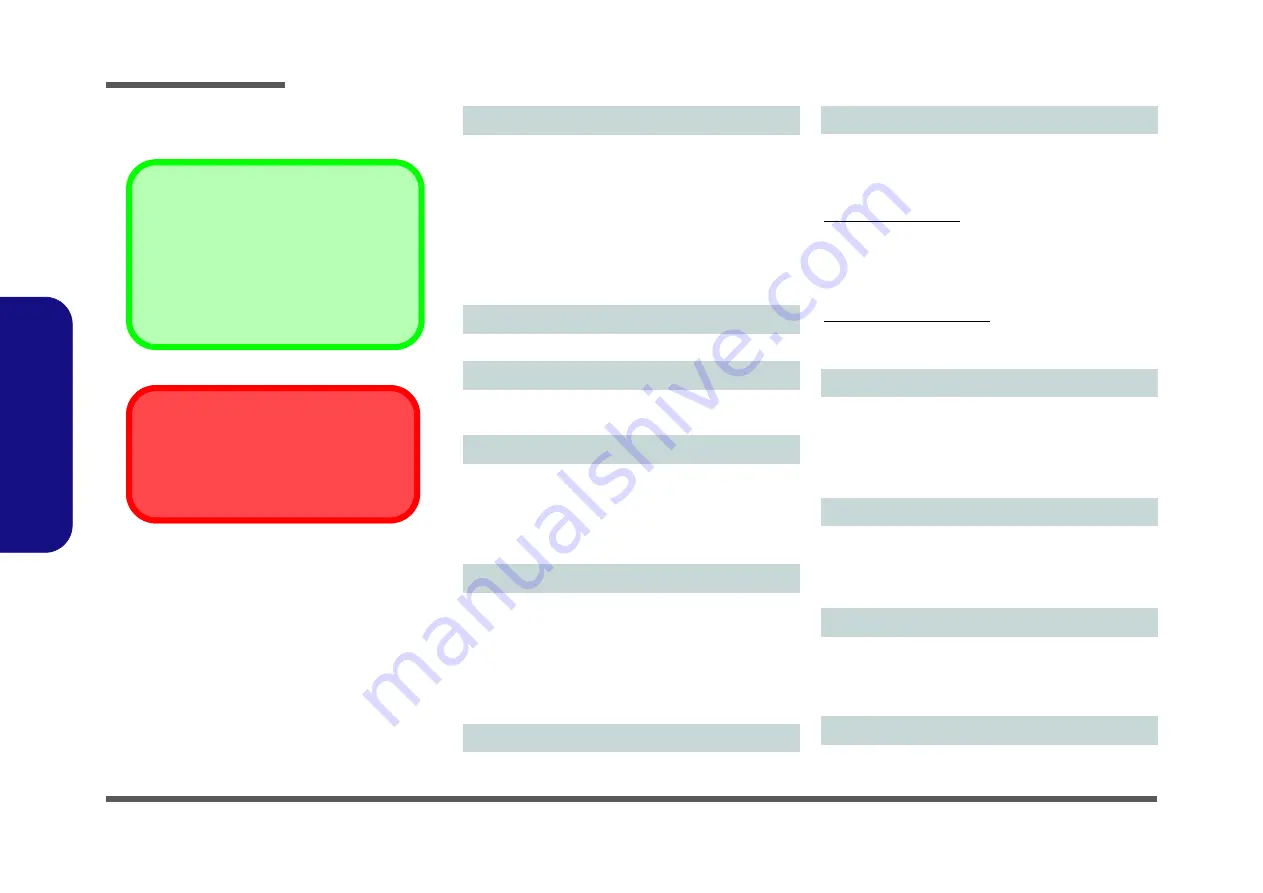 Clevo W670RCW Service Manual Download Page 14