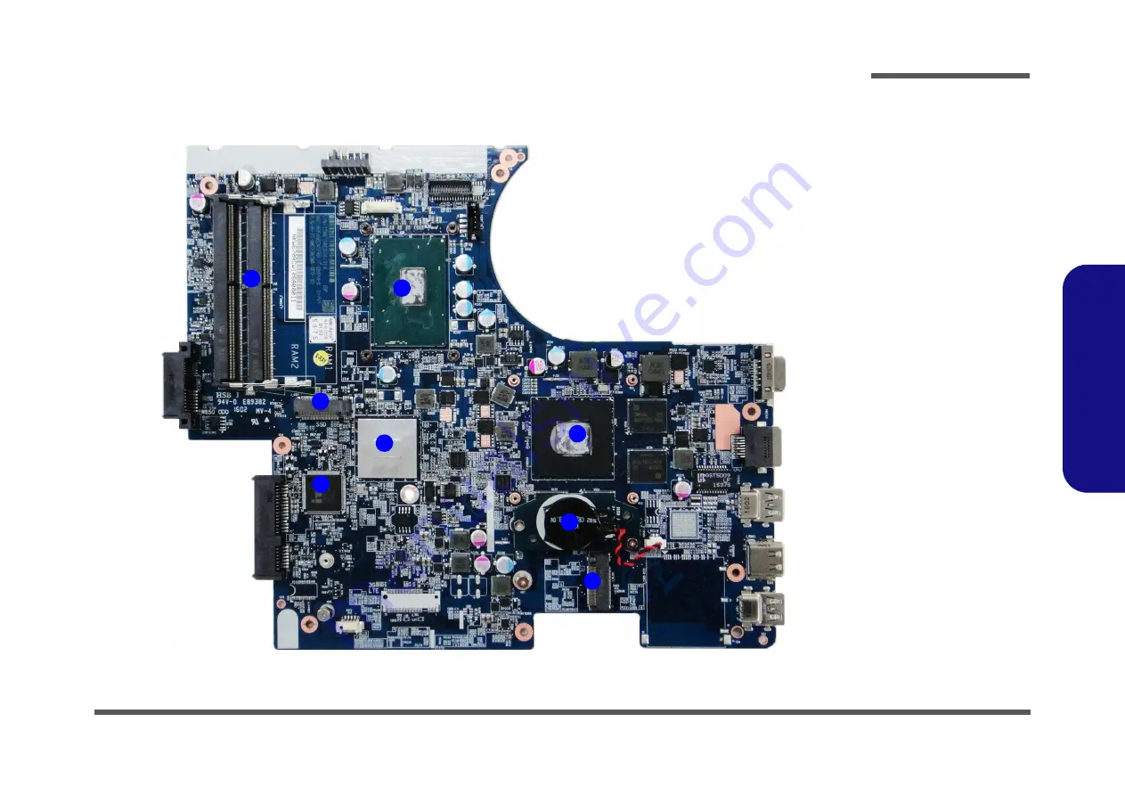 Clevo W670RCW Service Manual Download Page 21