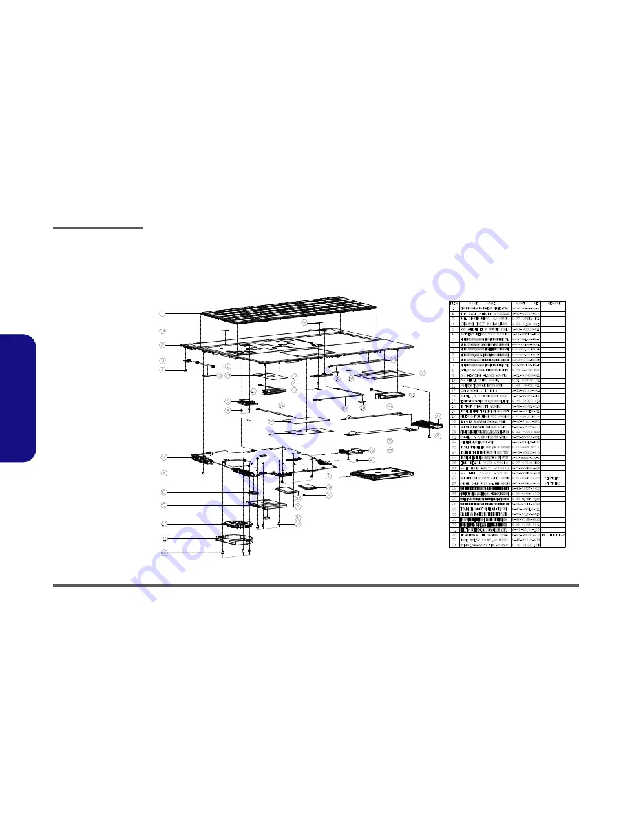 Clevo W950LU Service Manual Download Page 46