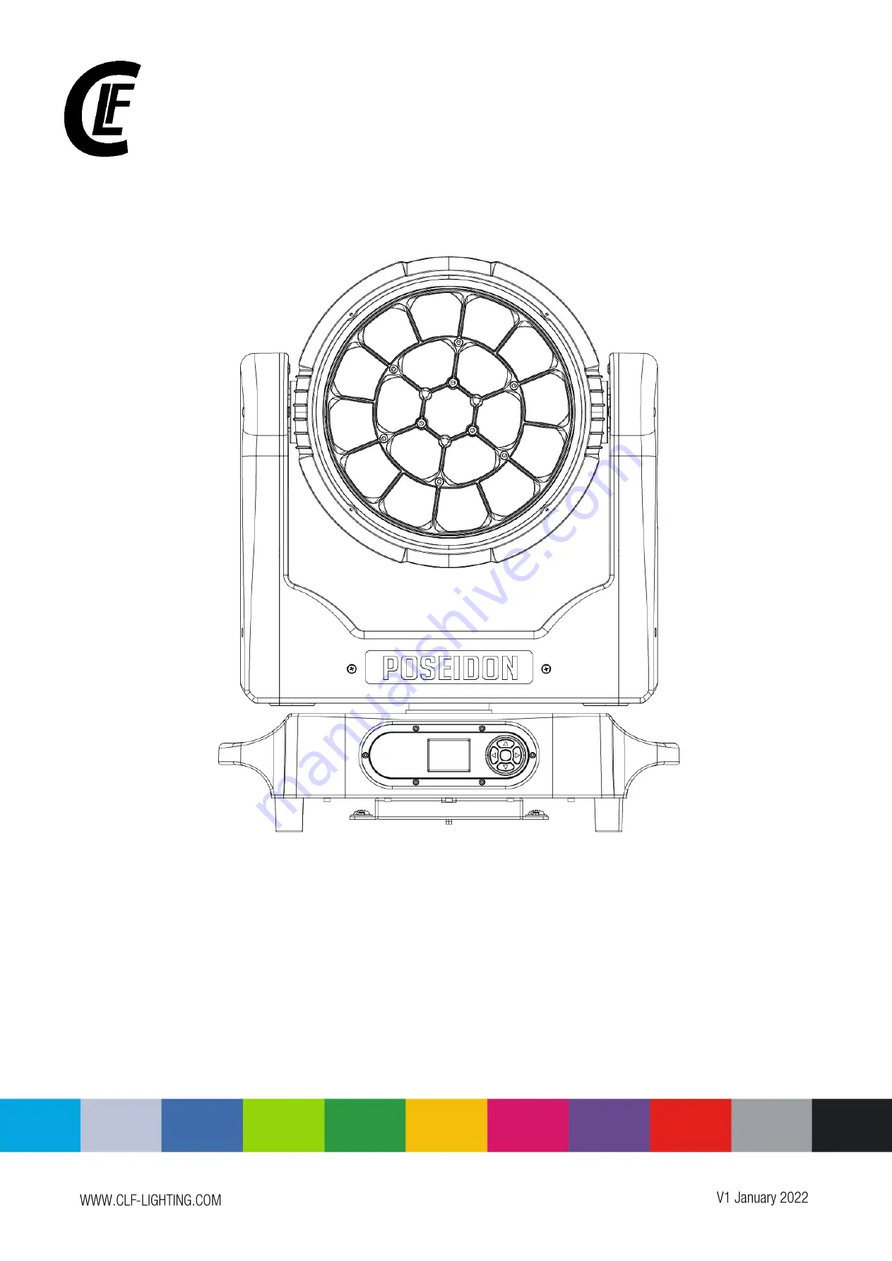 CLF POSEIDON Wash XL Скачать руководство пользователя страница 1