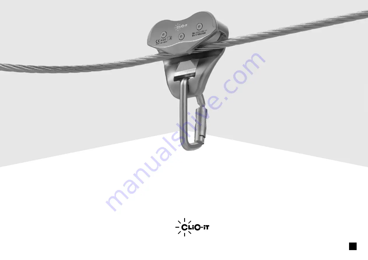 CLiC-iT RiDER Pulley User Manual Download Page 1