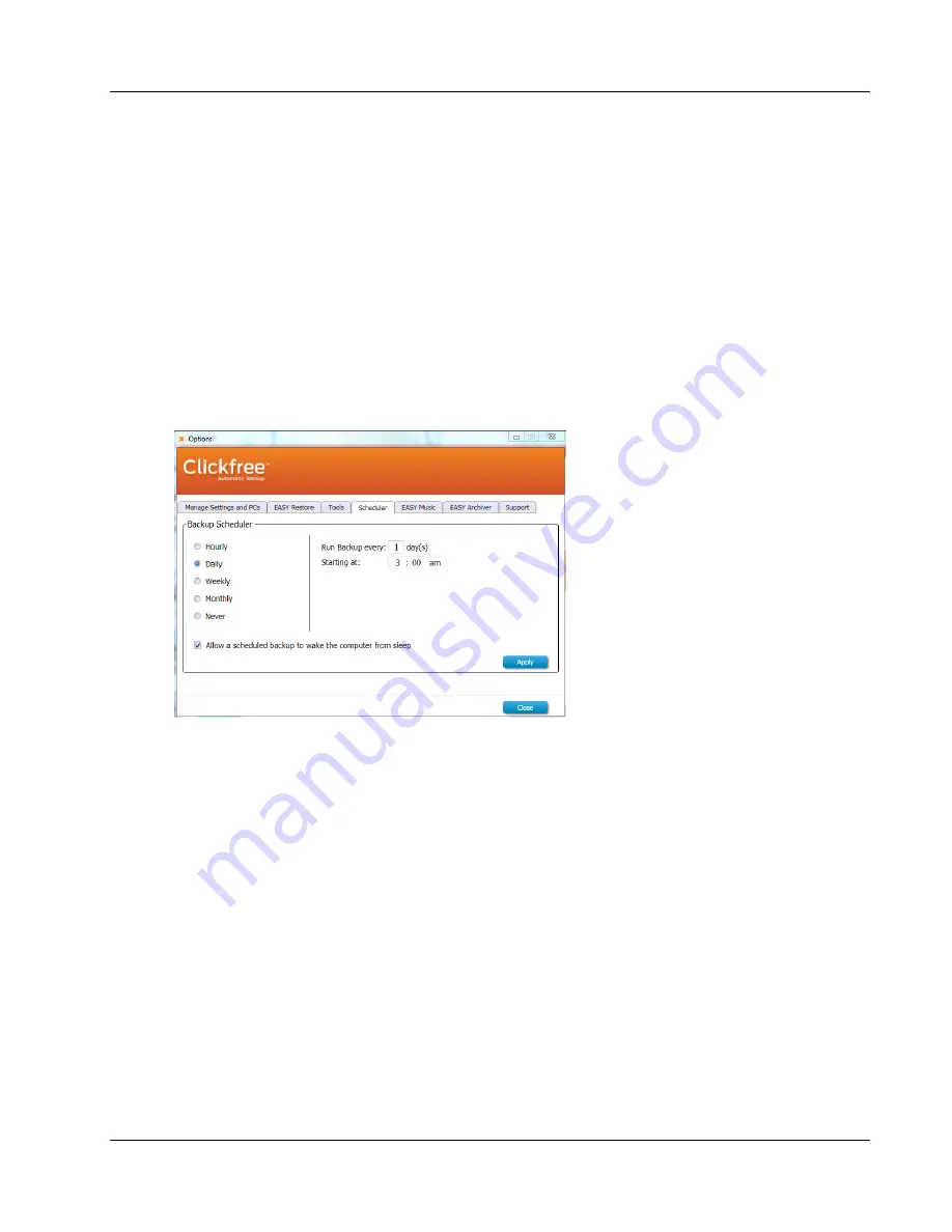 Clickfree C6 Easy Imaging User Manual Download Page 19