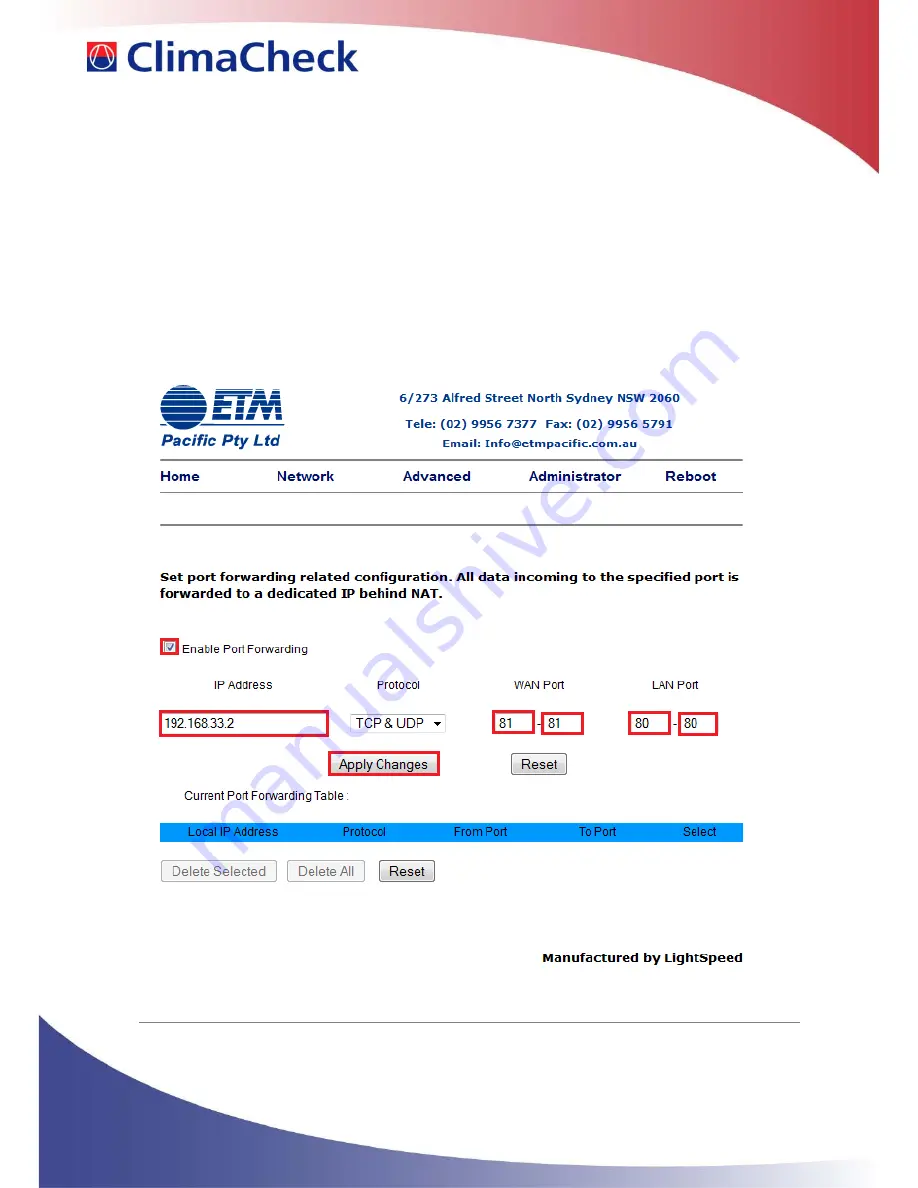 ClimaCheck BGS2 Manual Download Page 18