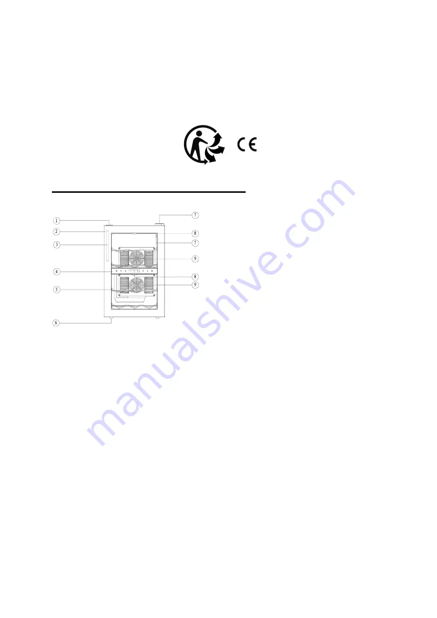 Climadiff DOPIOVINO/1 Use Instructions Download Page 59