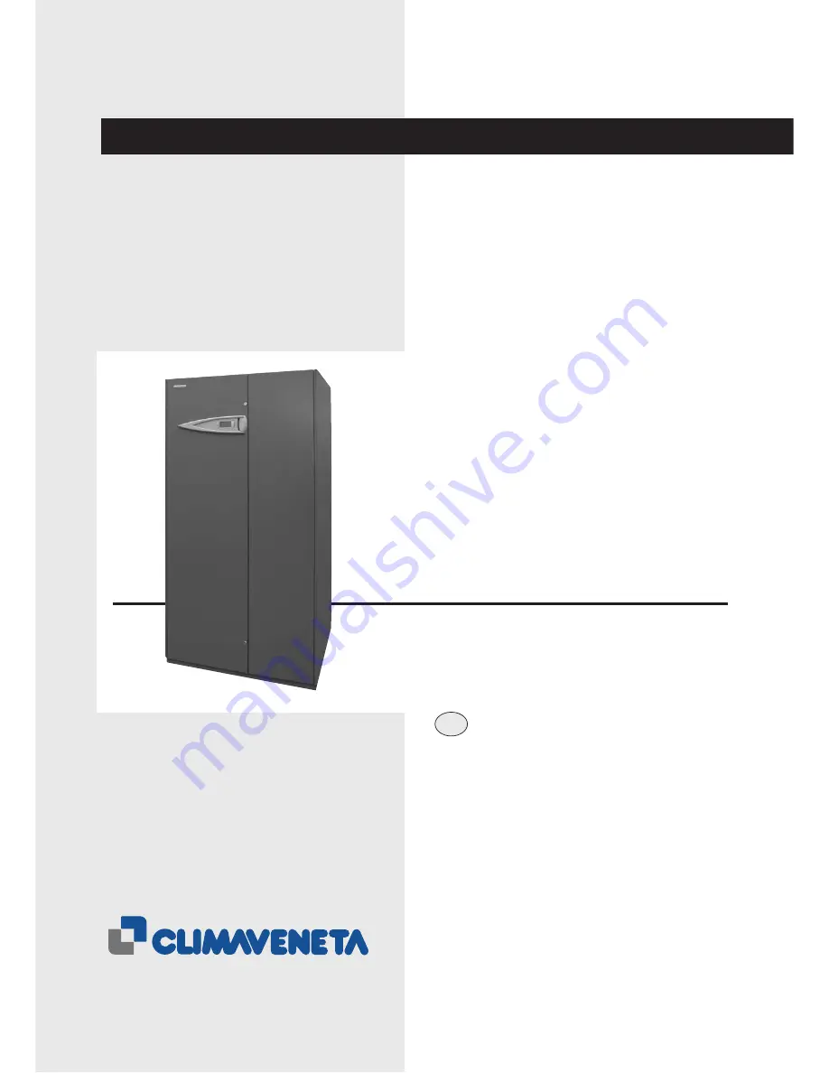 CLIMAVENETA Accurate AD Installation Manual - User Maintenance Download Page 1