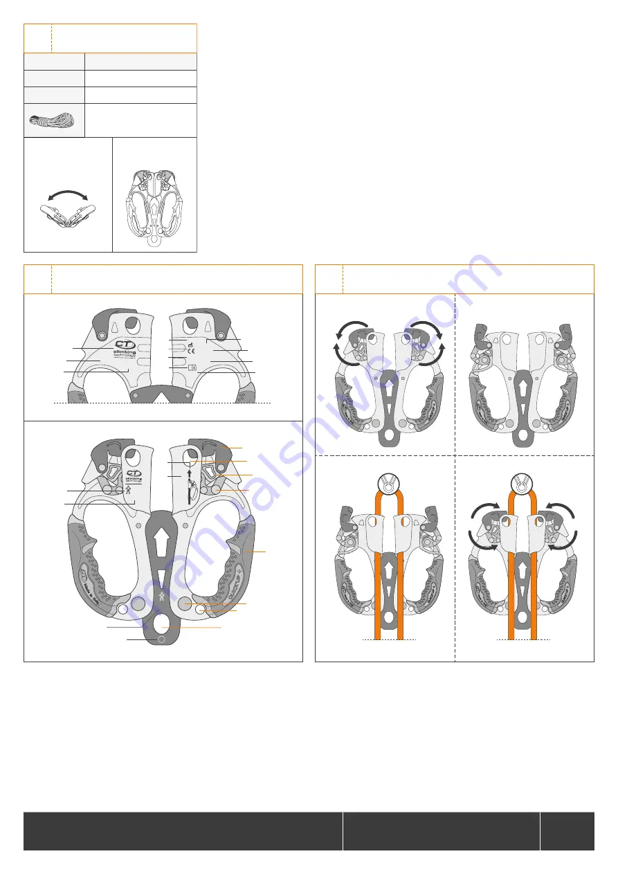 Climbing Technology 2D653HJ Manual Download Page 2