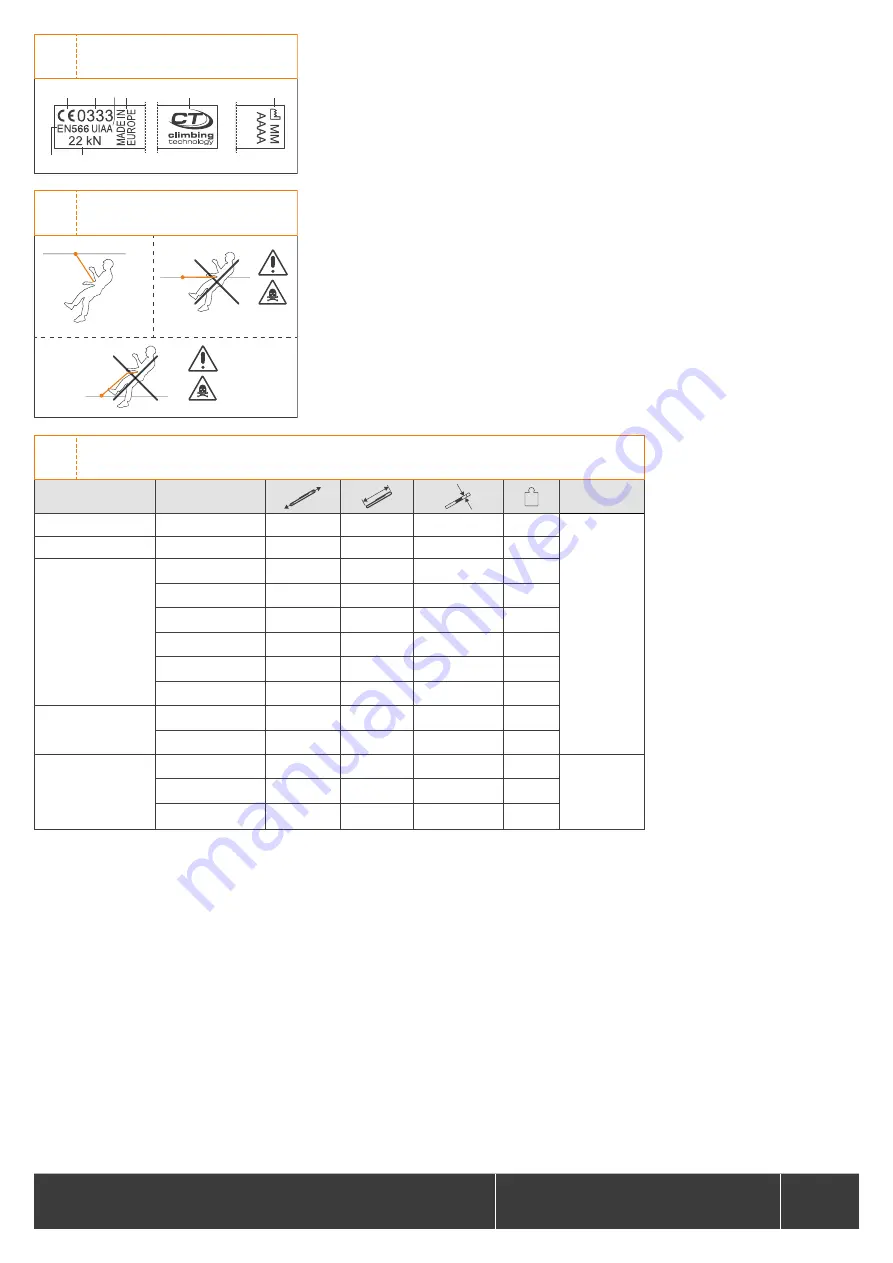 Climbing Technology 7W096060 Manual Download Page 2