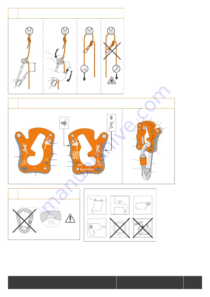 Climbing Technology CLICK UP Manual Download Page 5