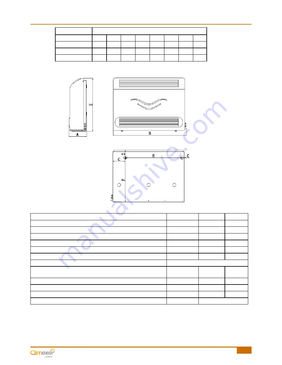 ClimExel DH-120 Installation And Operating Instructions Manual Download Page 5