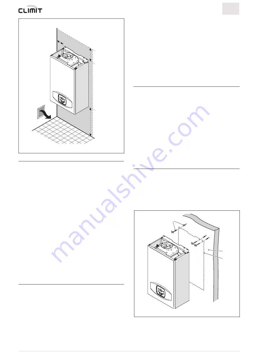 Climit 24 OF Installation And Servicing Instruction Download Page 12