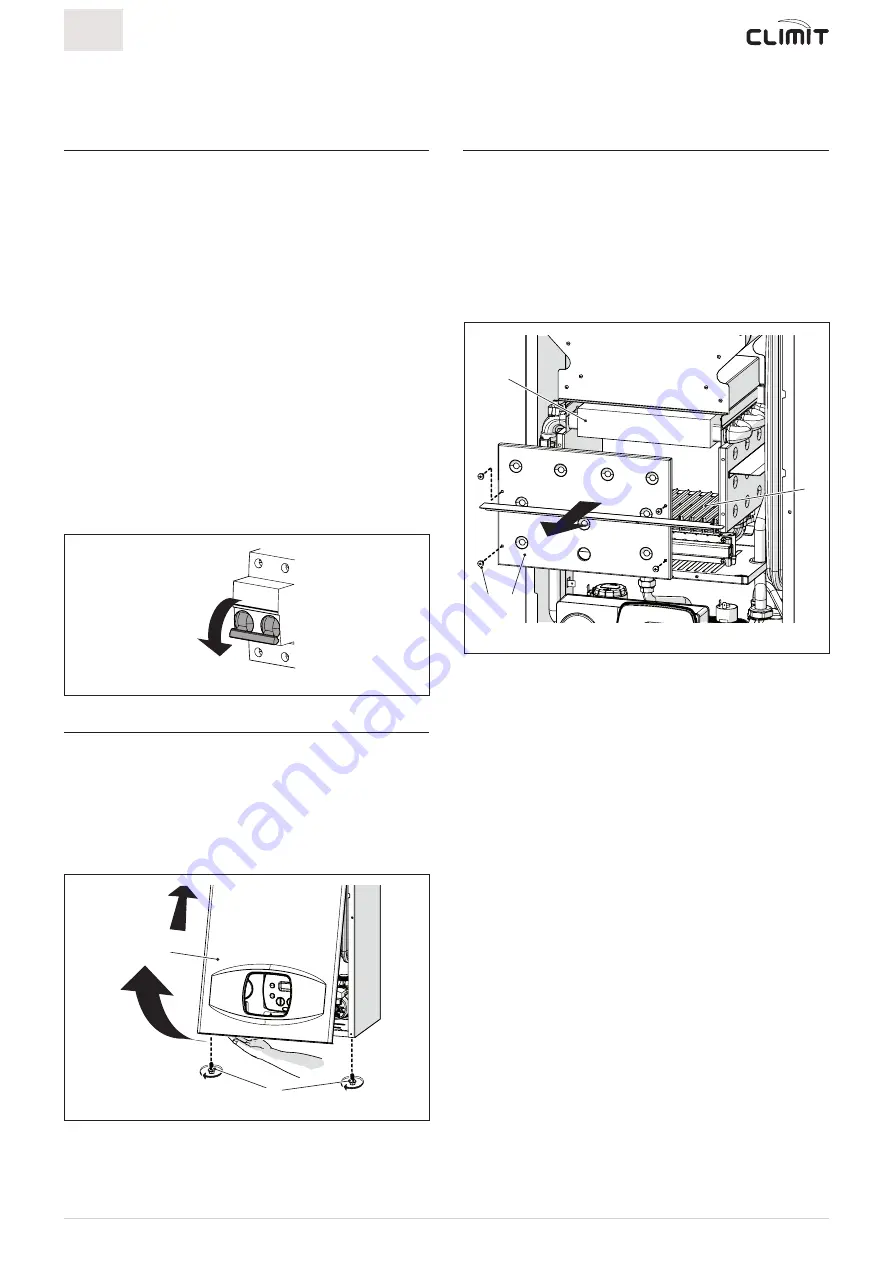 Climit 24 OF Installation And Servicing Instruction Download Page 27