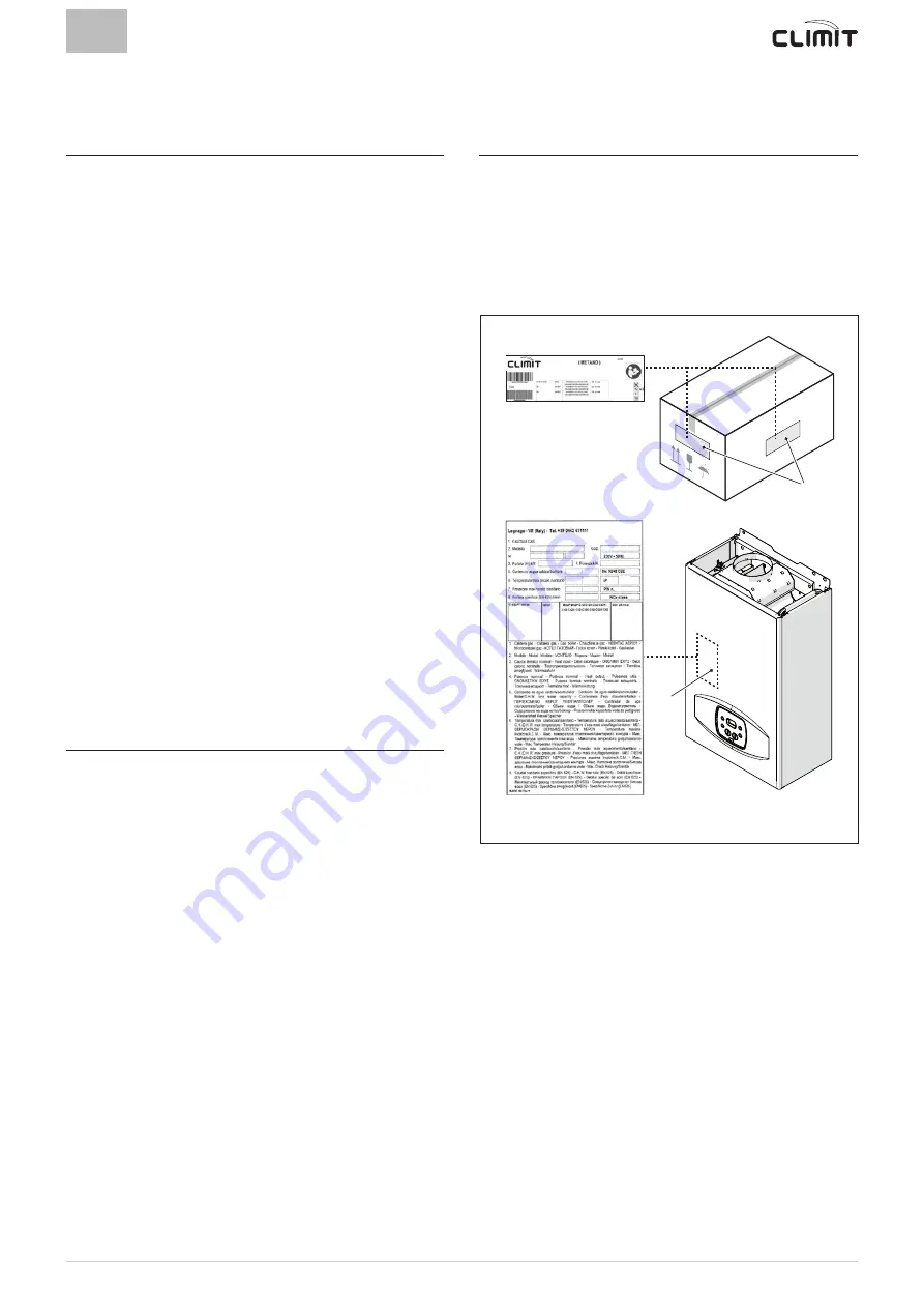 Climit 24 OF Installation And Servicing Instruction Download Page 61