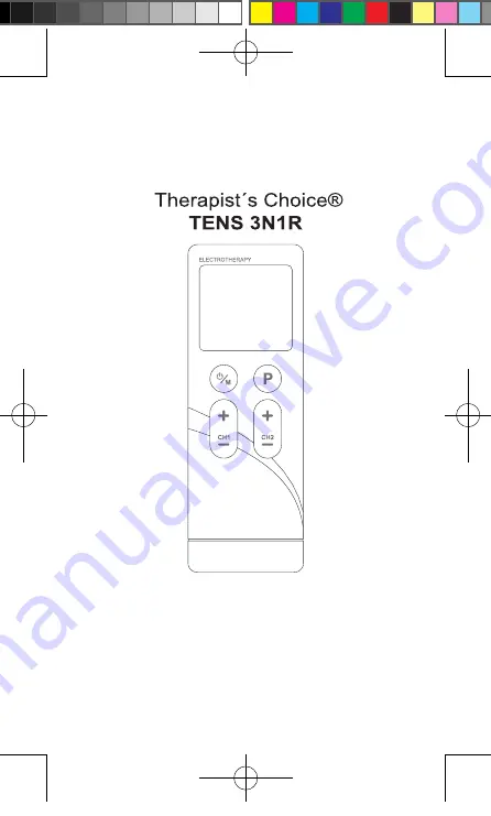 Clinical Health Services TENS 3N1R Instructions For Use Manual Download Page 1