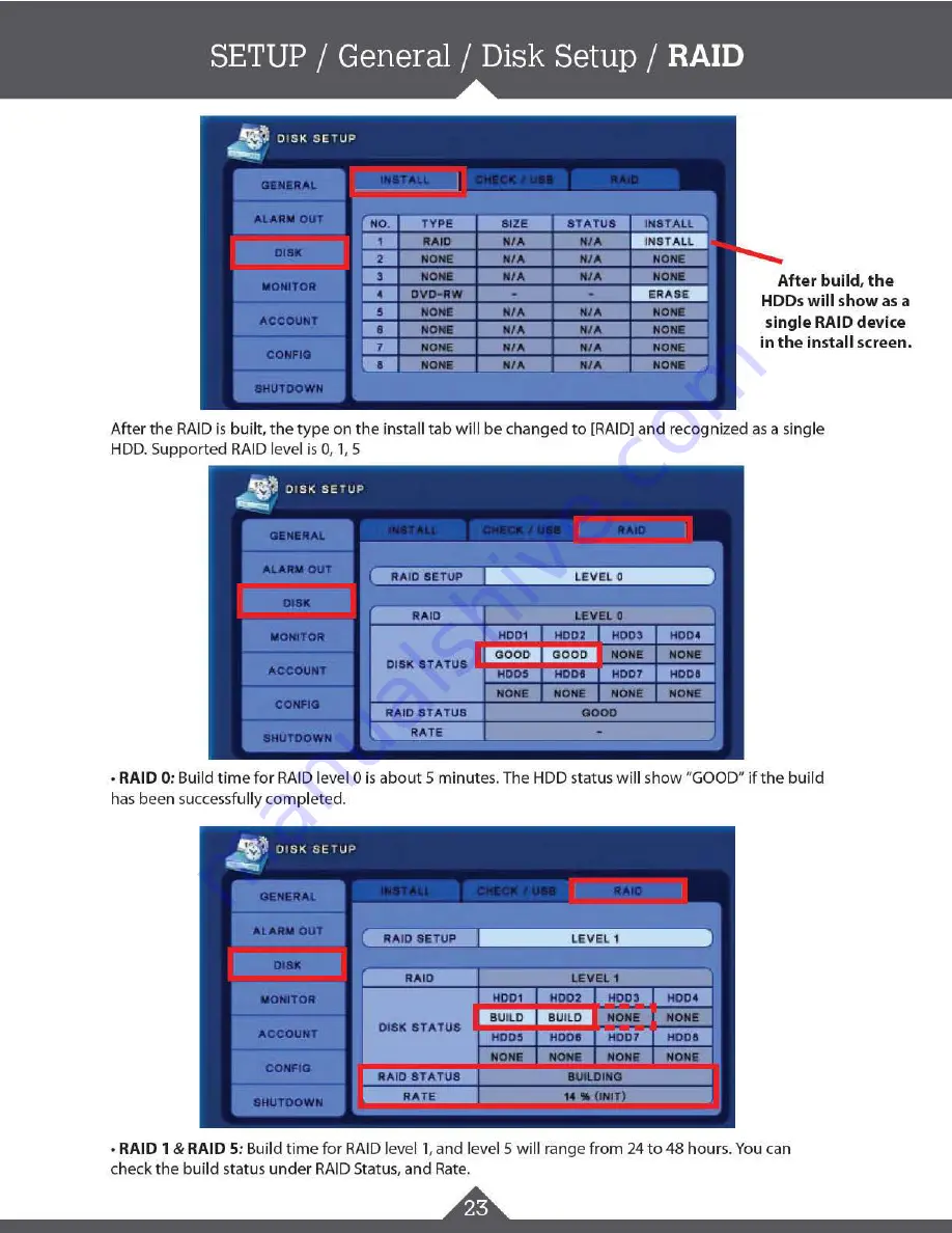 Clinton Electronics CE-DV800 Скачать руководство пользователя страница 23