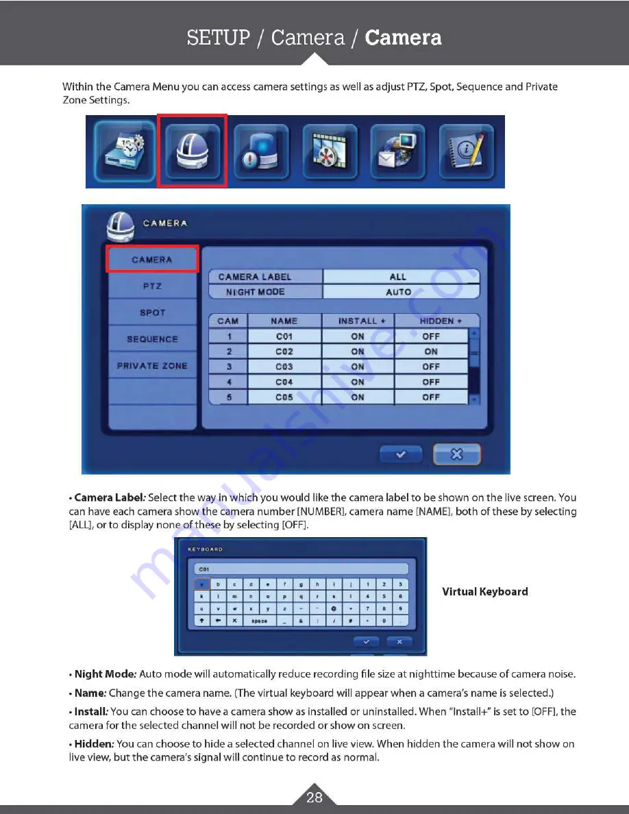 Clinton Electronics CE-DV800 Скачать руководство пользователя страница 28