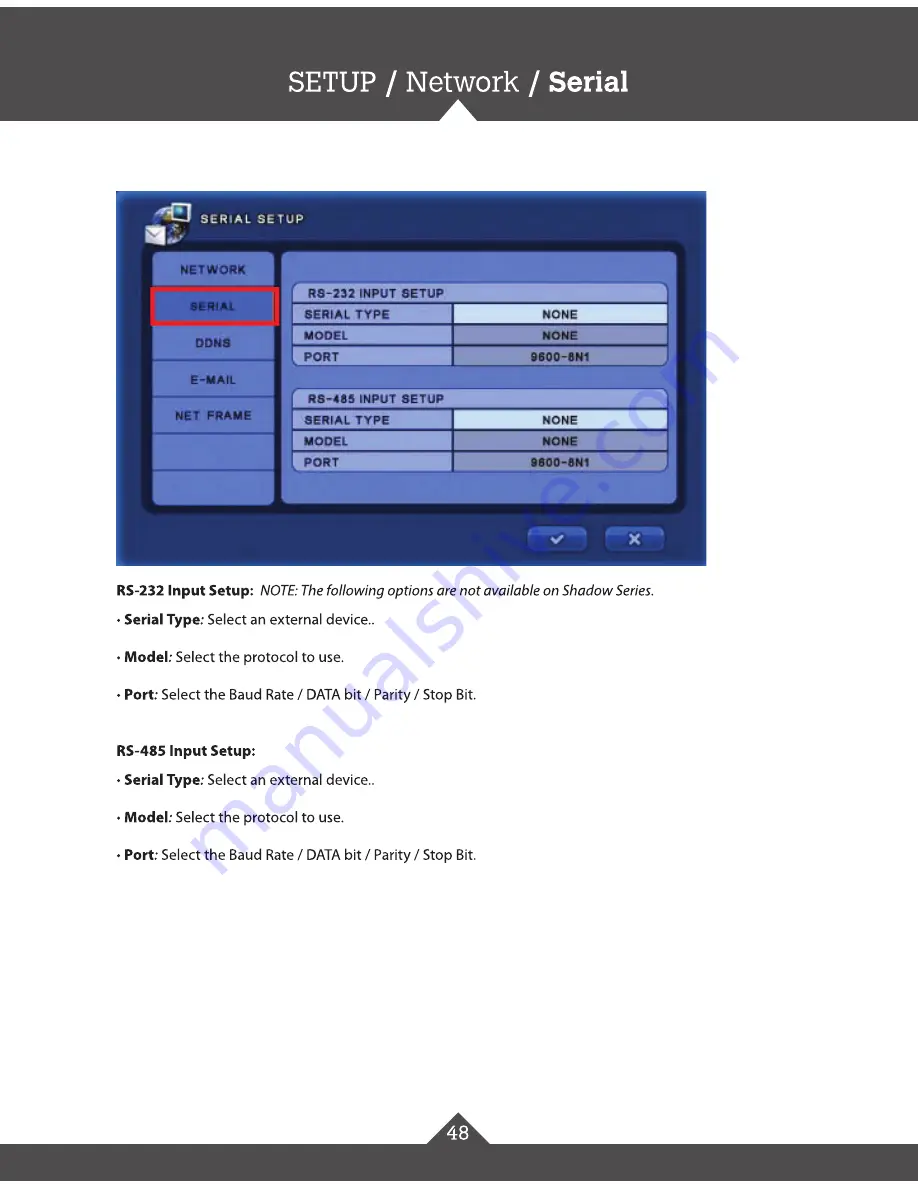 Clinton Electronics CE-IPB3 Manual For Use And Installation Download Page 48