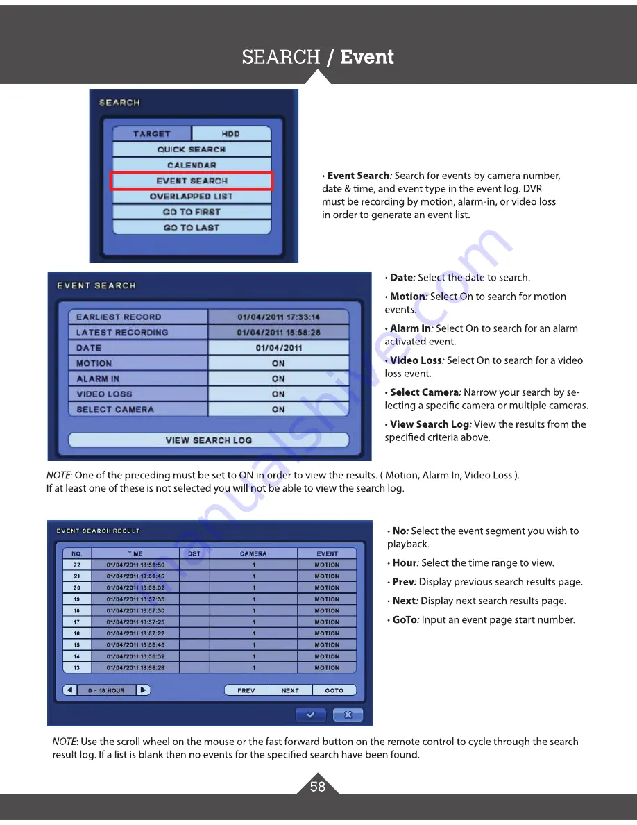 Clinton Electronics CE-IPB3 Manual For Use And Installation Download Page 58