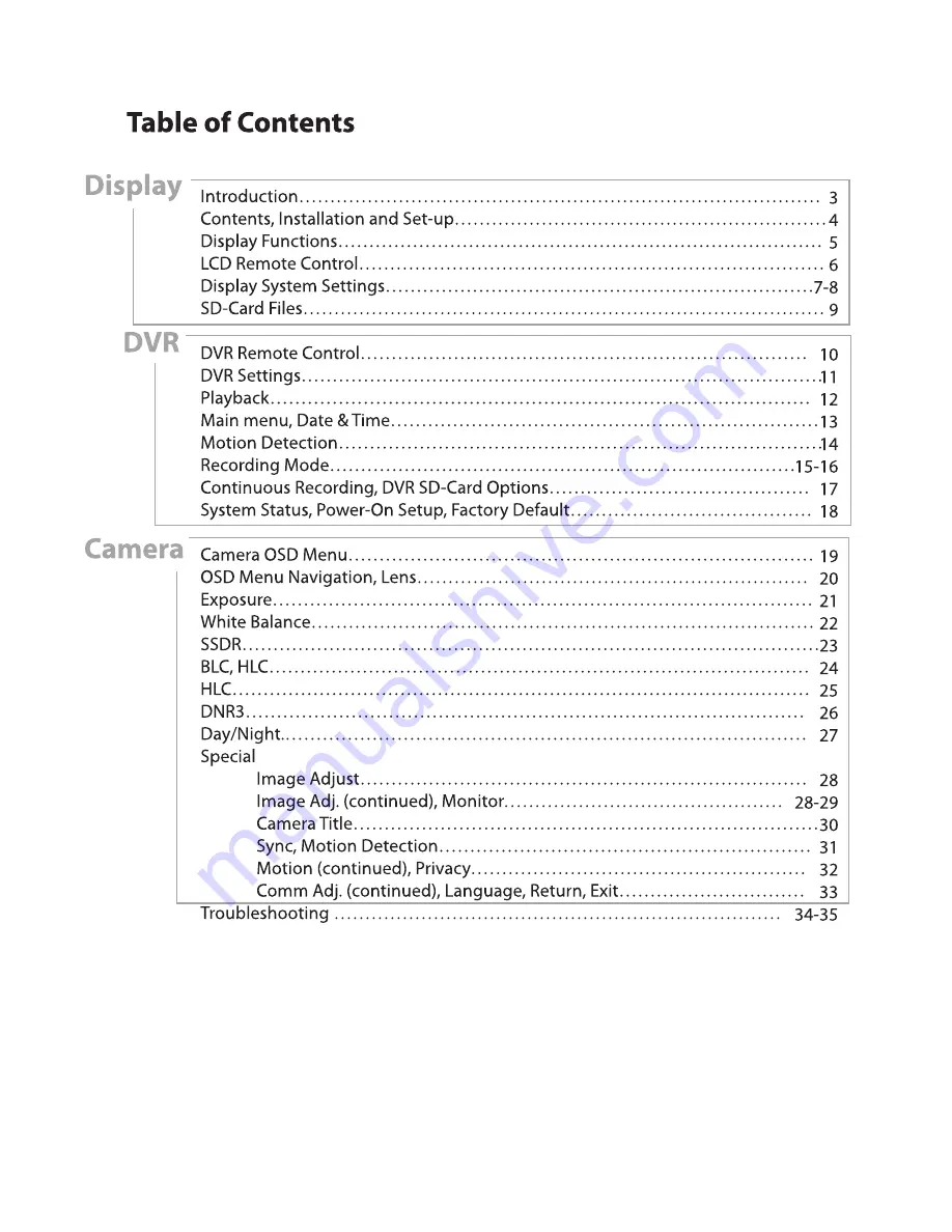 Clinton Electronics Public View CE-M19SD Скачать руководство пользователя страница 2