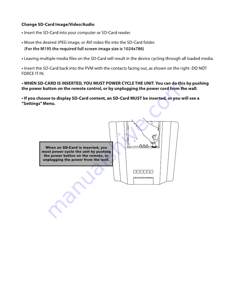 Clinton Electronics Public View CE-M19SD Скачать руководство пользователя страница 9