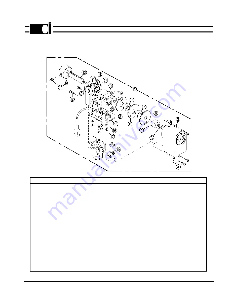 Clinton 870LCD Service Manual Download Page 19