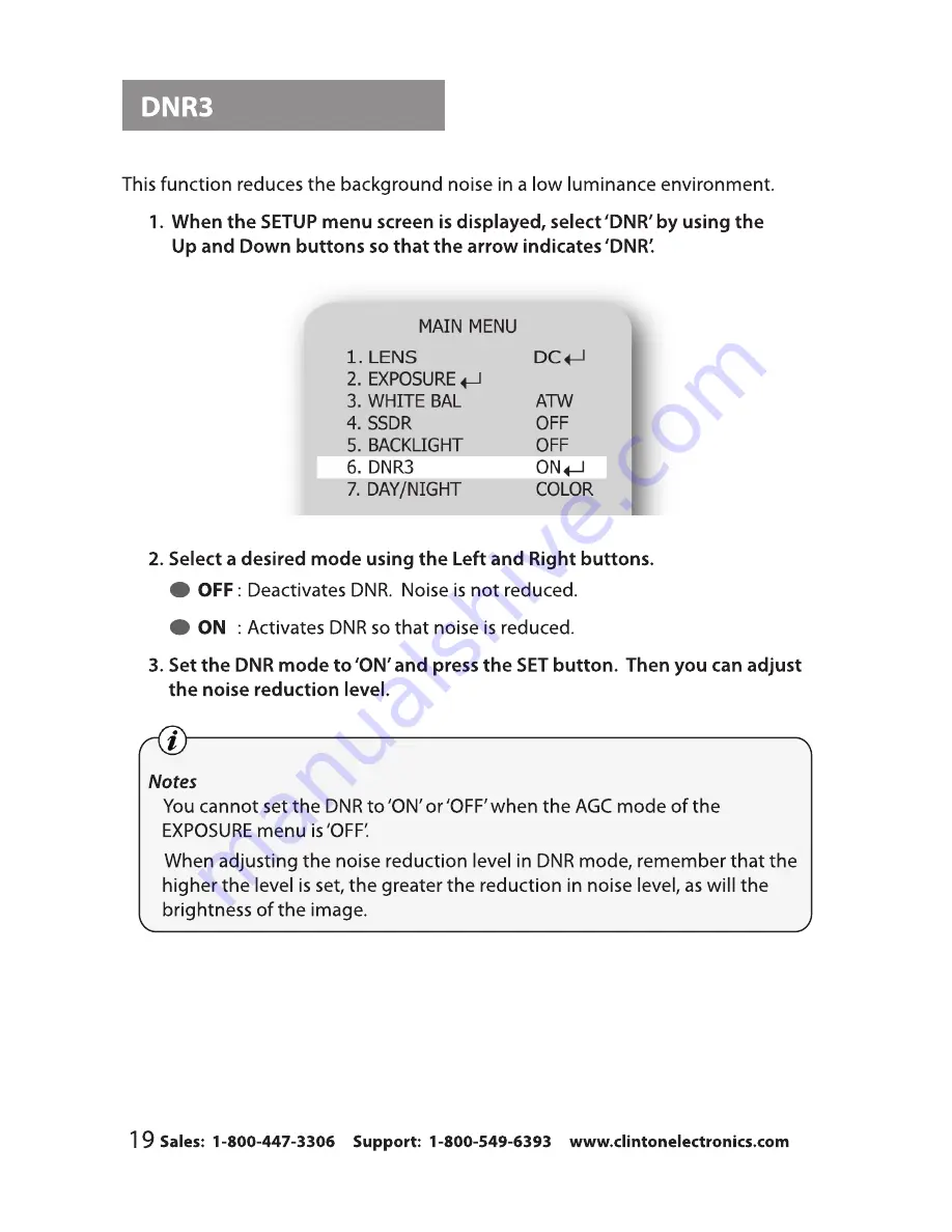 Clinton CE-D985 Installation Manual Download Page 22