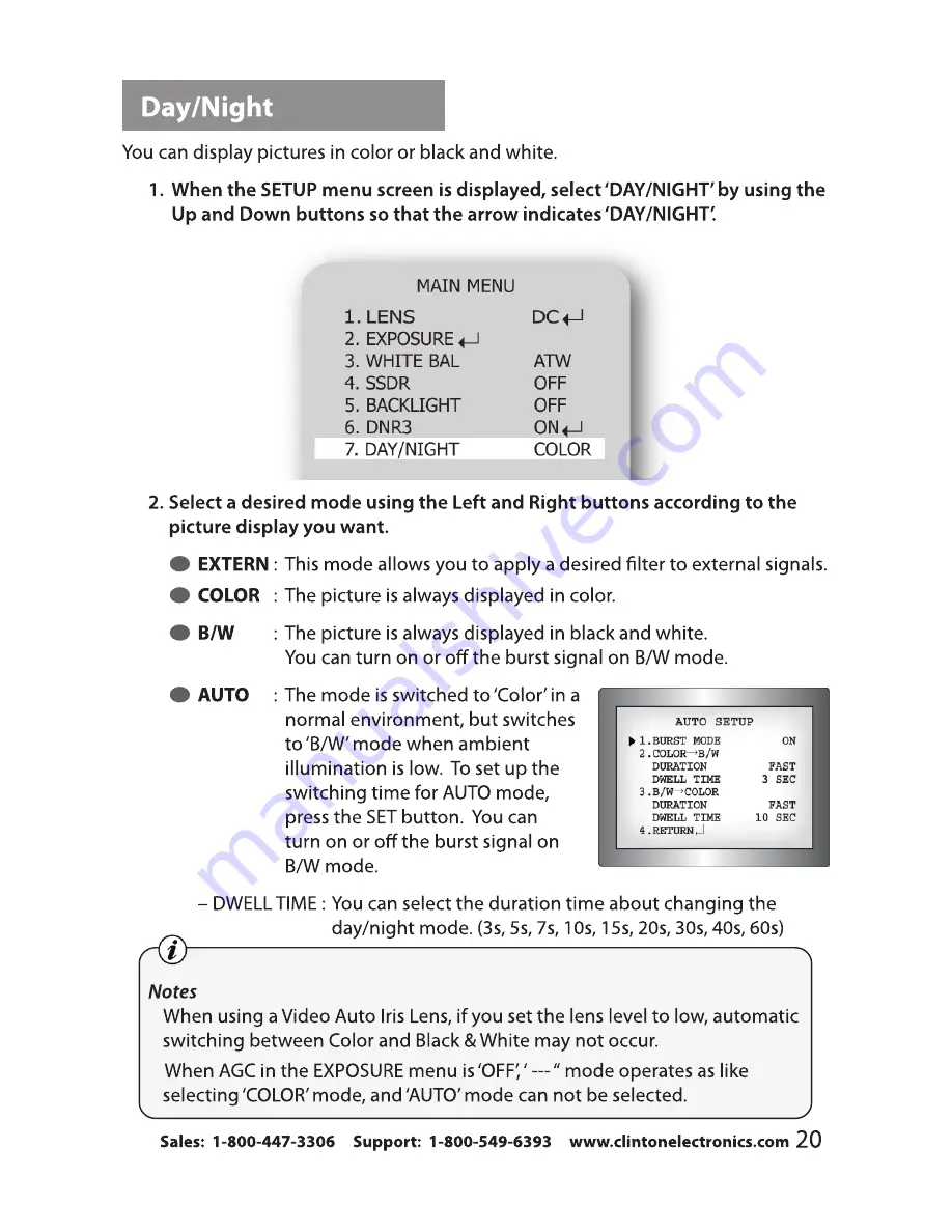 Clinton CE-D985 Installation Manual Download Page 23