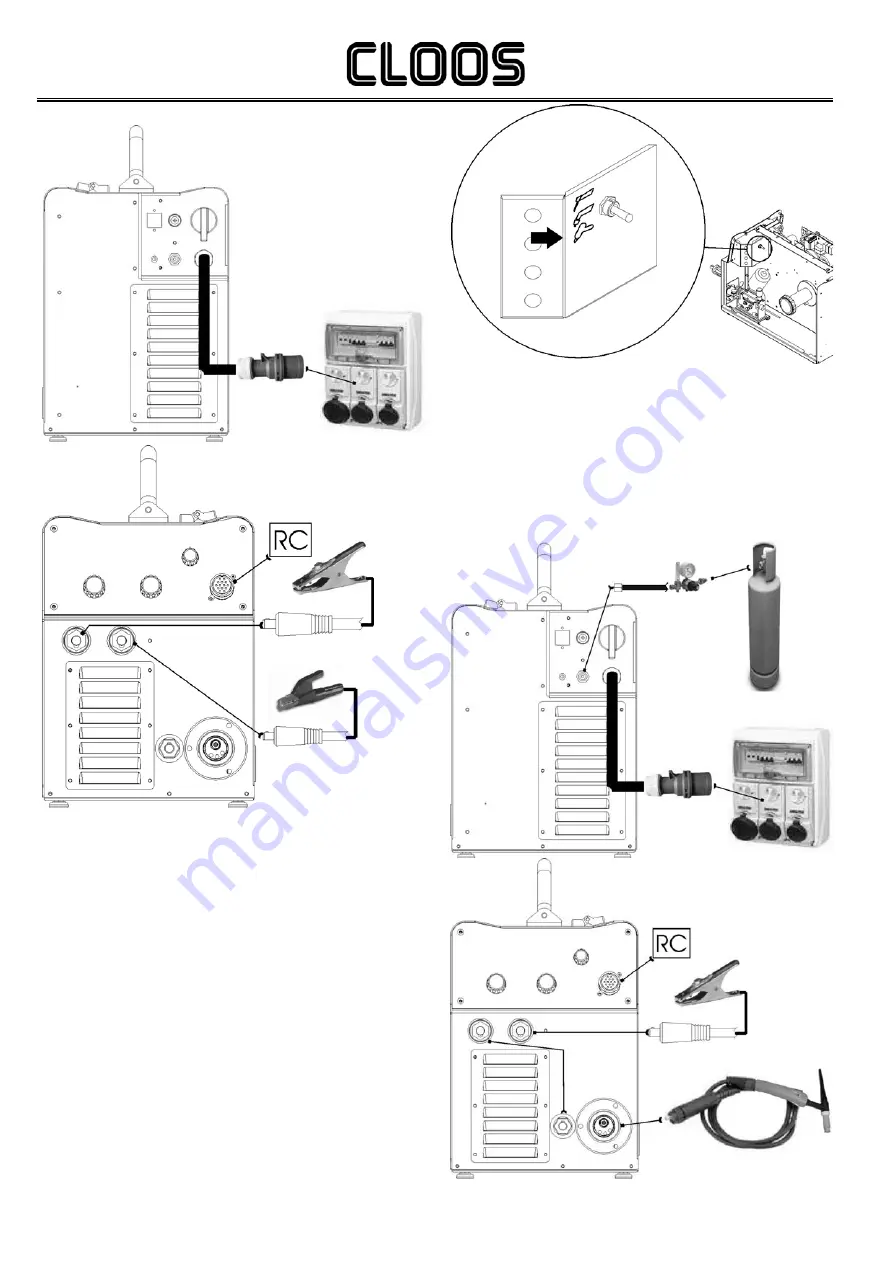 Cloos QINEO Micro 300 Operating Instructions/Spare Parts List Download Page 6