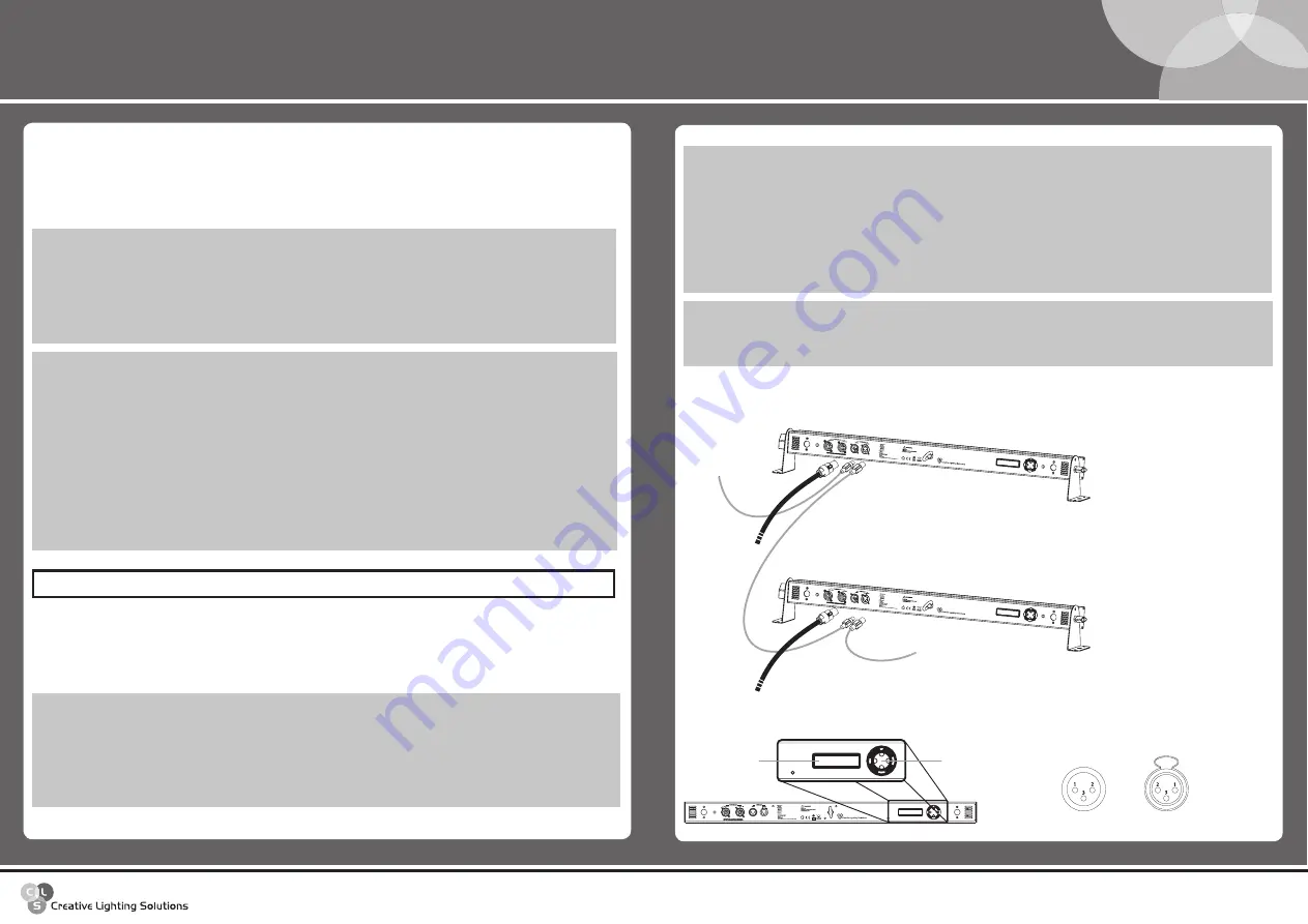 CLS Pixelbar Tri Colore Manual Download Page 2