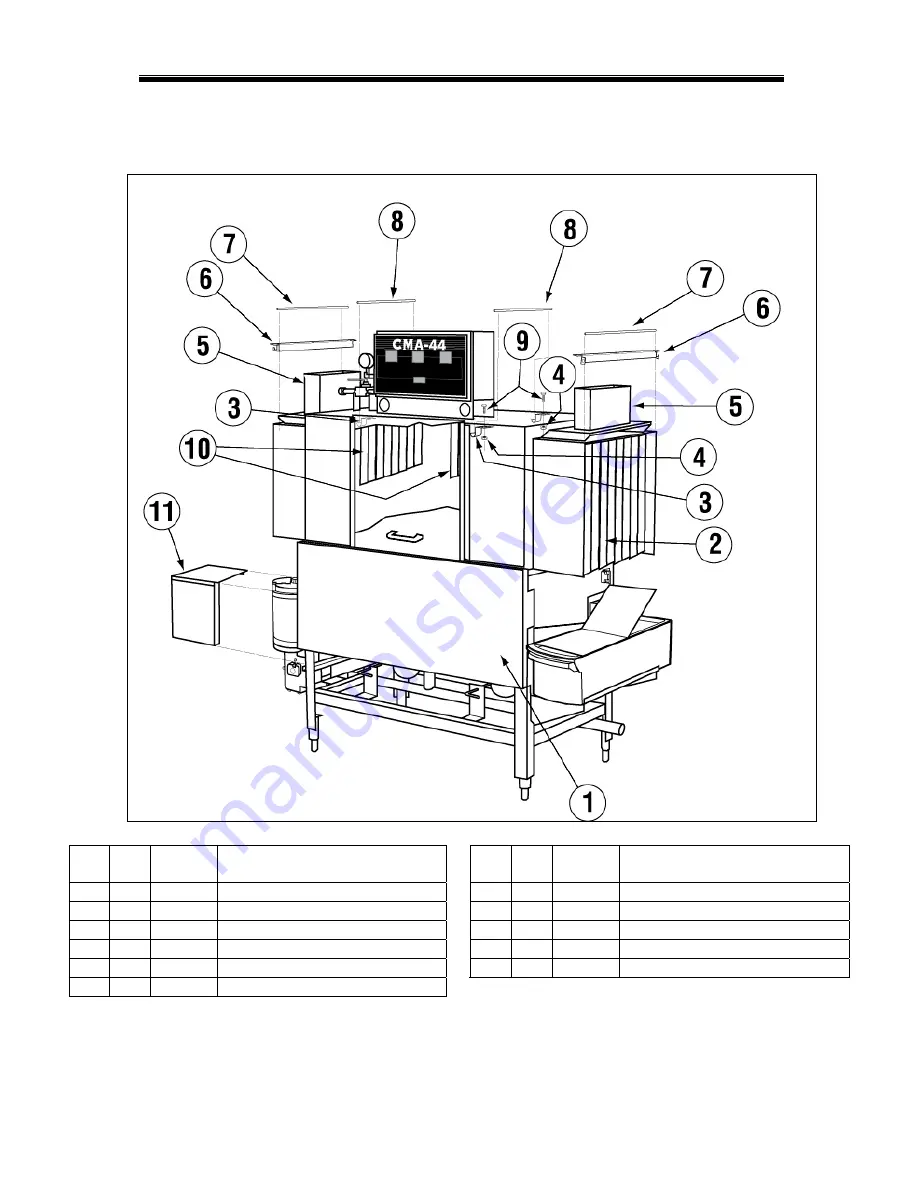 CMA Dishmachines CMA-44 L.T. Скачать руководство пользователя страница 10