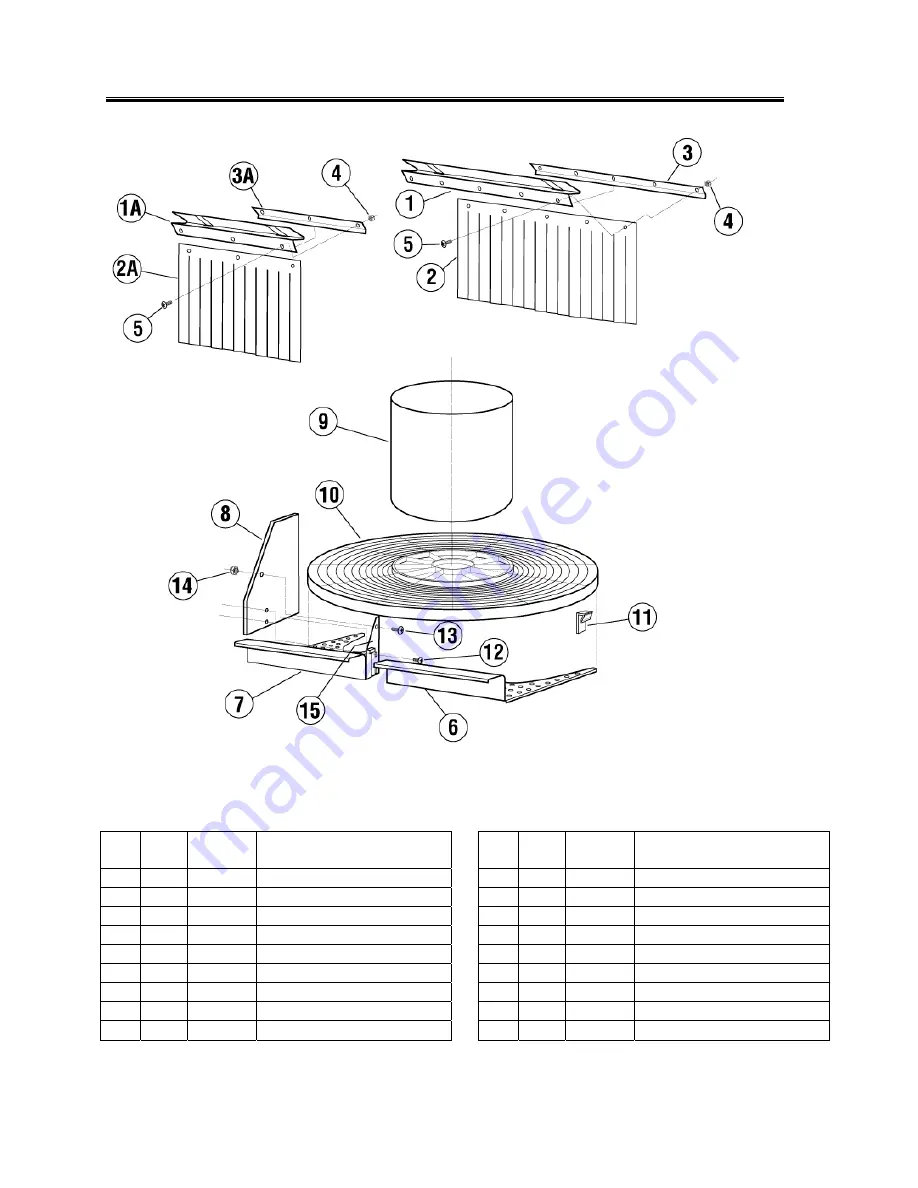 CMA Dishmachines CMA-GL-C Parts Manual Download Page 6