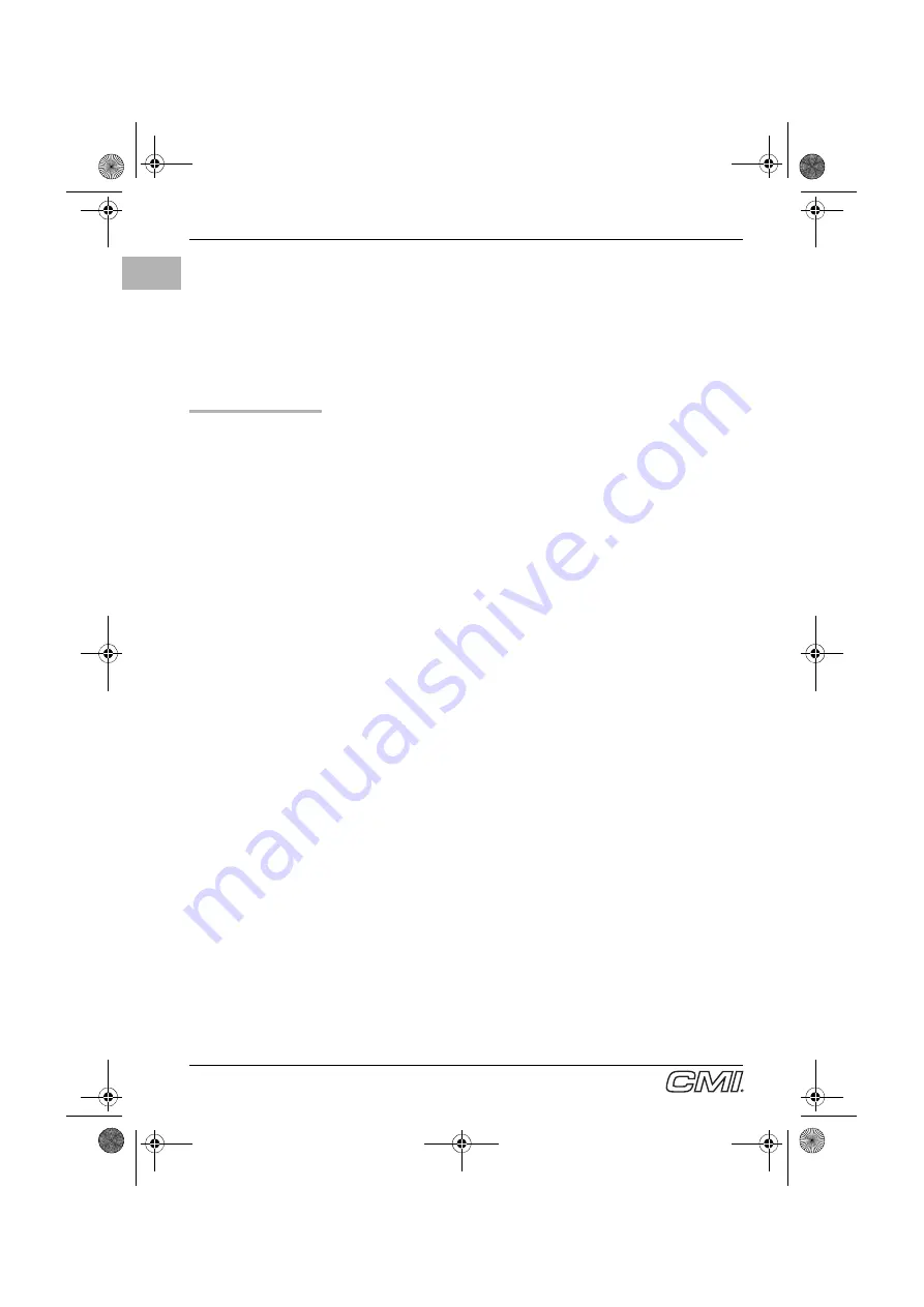 CMi 468 260 Operating Instructions Manual Download Page 138