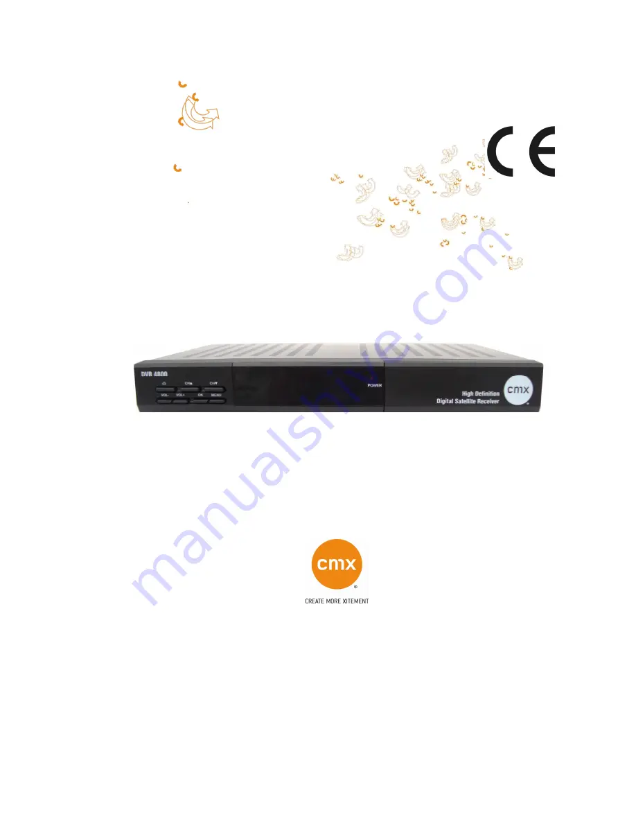 CMX DVB 4800 Скачать руководство пользователя страница 1