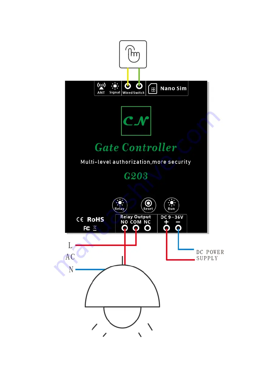 CN G202 plus Quick Manual Download Page 5