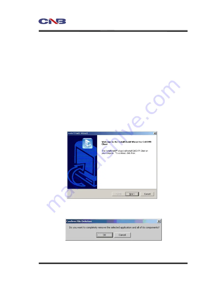 CNB MiniDVR Installation Manual Download Page 31