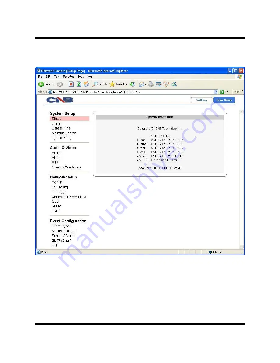 CNB NXE3055VR User Manual Download Page 11