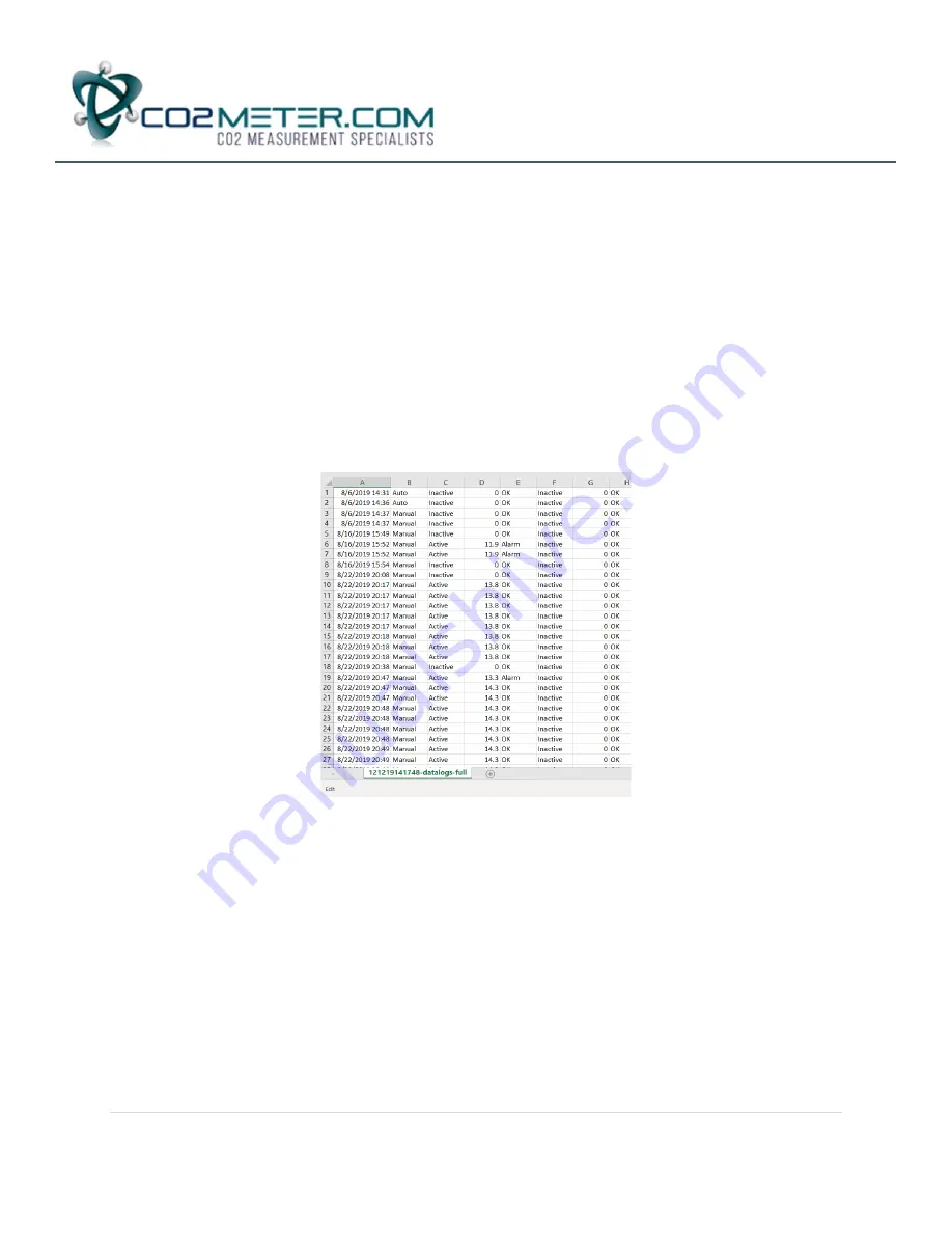 Co2meter CM-650 User Manual Download Page 10