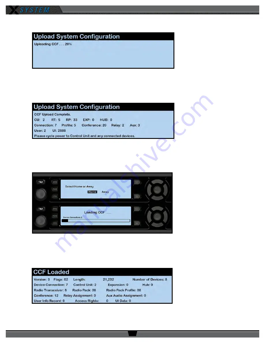 CoachComm X SYSTEM Operating Manual Download Page 54