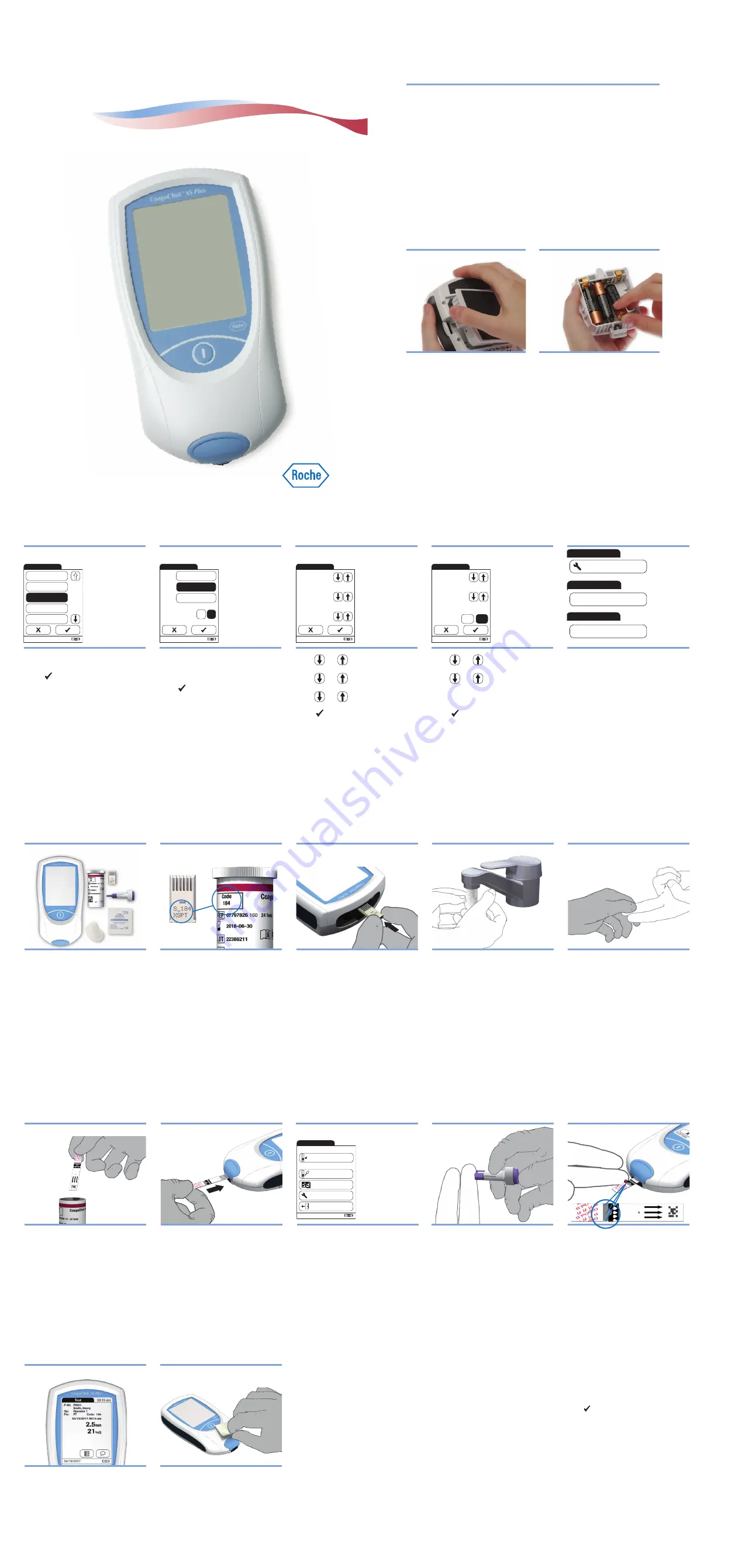 Coaguchek XS Plus System Скачать руководство пользователя страница 1