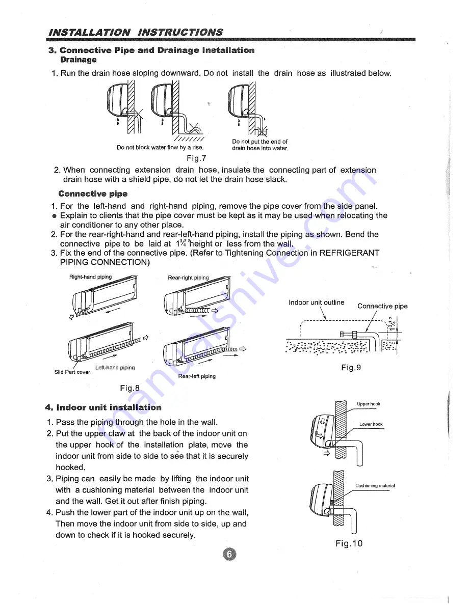 Coaire Split-Type Room Air Conditioner Скачать руководство пользователя страница 8