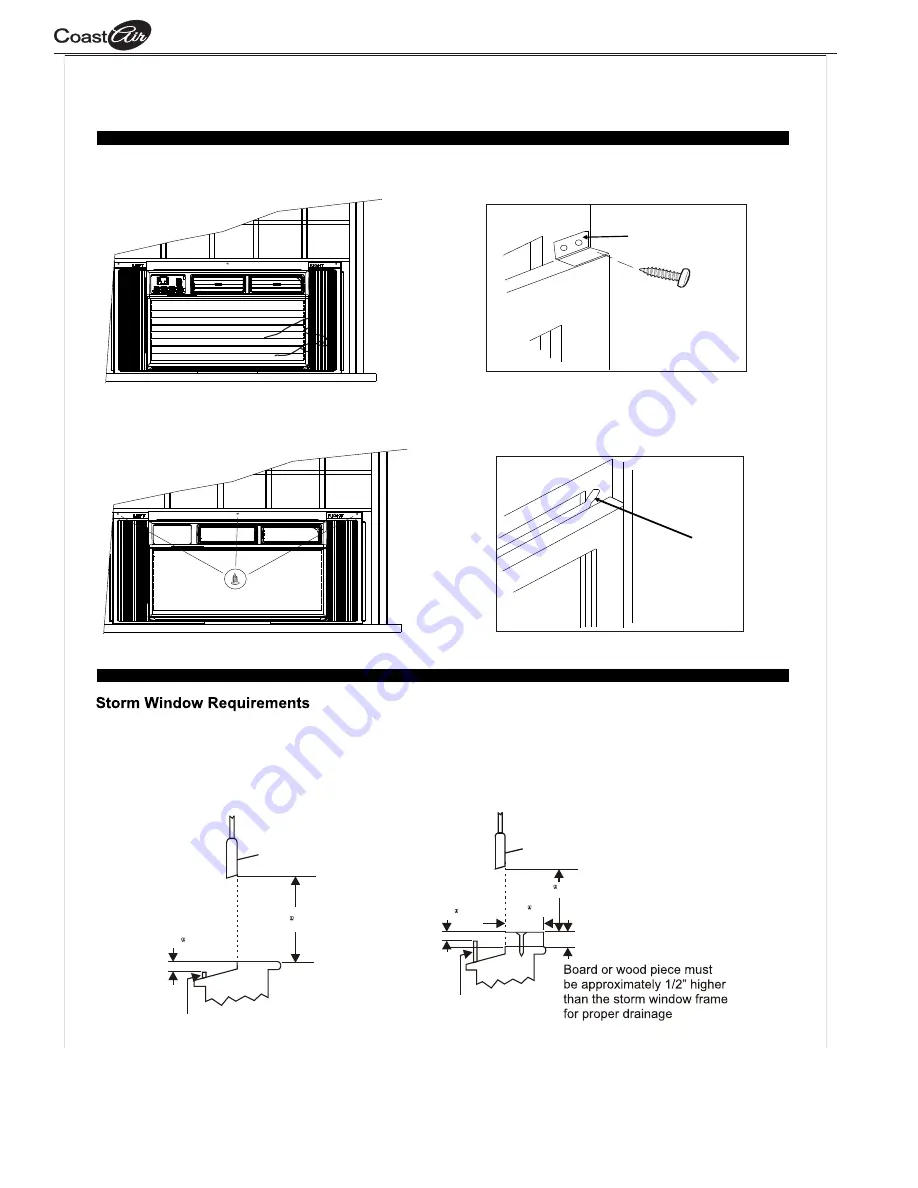 Coast-Air CEG081C Operating Instructions Manual Download Page 12